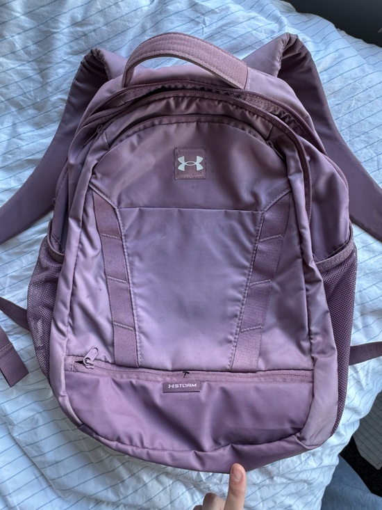 Under Armour Handbags - Under Armour Dusty Mauve Campus Backpack